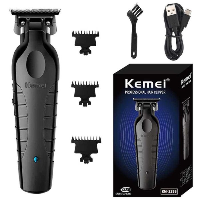 Aparat profesional de tuns, Kemei 2299, Trimmer pt Contur 0mm
