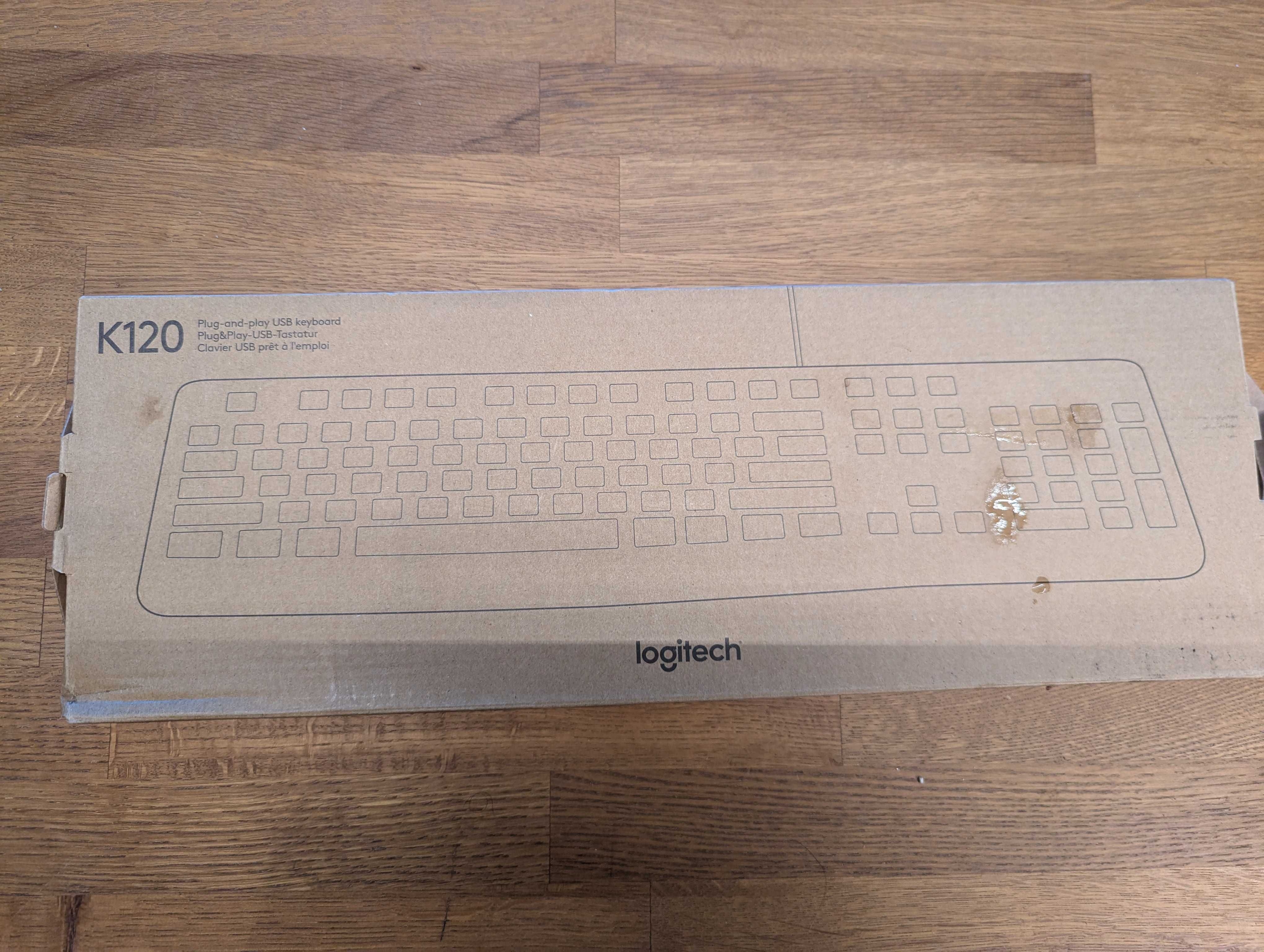 Кабелна клавиатура Logitech K120
