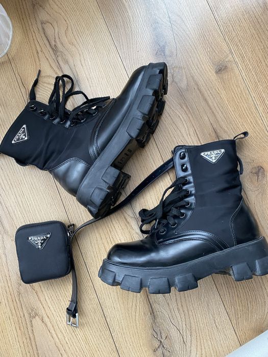 Ботуши Prada - естествена кожа