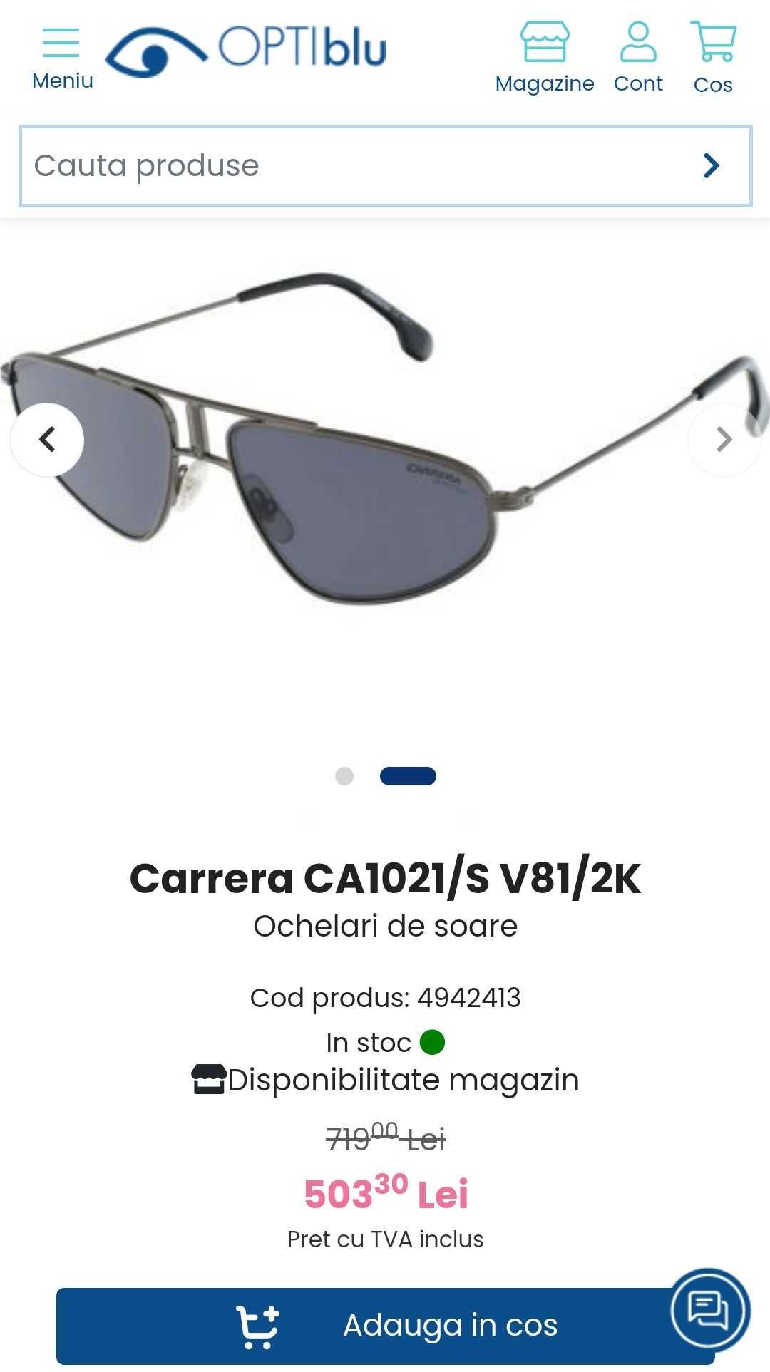 Ochelari de soare CARRERA CA1021/S Originali.