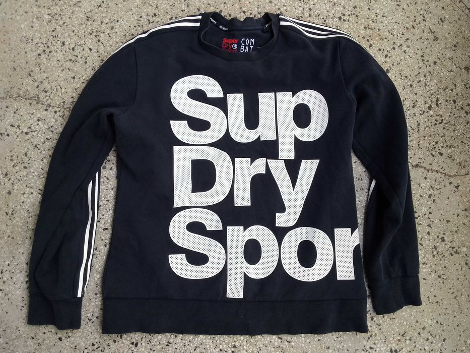 Мъжки суичър Superdry COMBAT SPORT в тъмносиньо (XL)