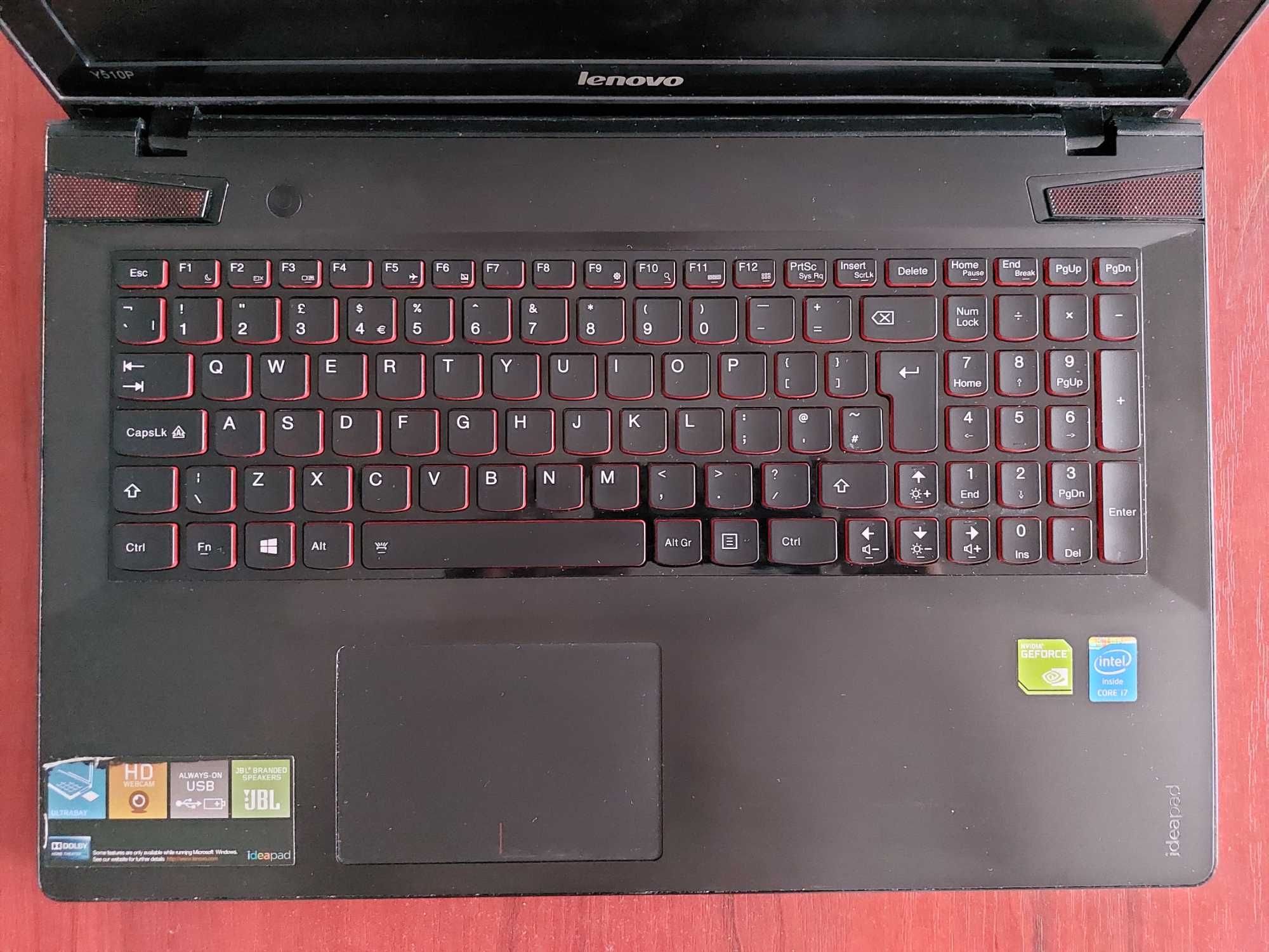 Lenovo Y510p i7-4700MQ două plăci nVIDIA GT 755M 16Gb RAM