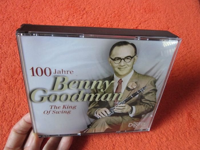 CDx3 Benny Goodman -100 Jahre -The King of Swing -jazz-un cadou inedit