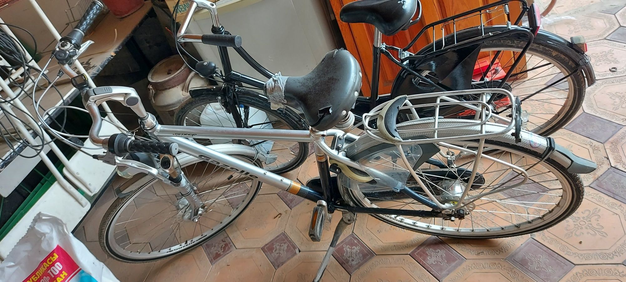 Велосипед серый продам