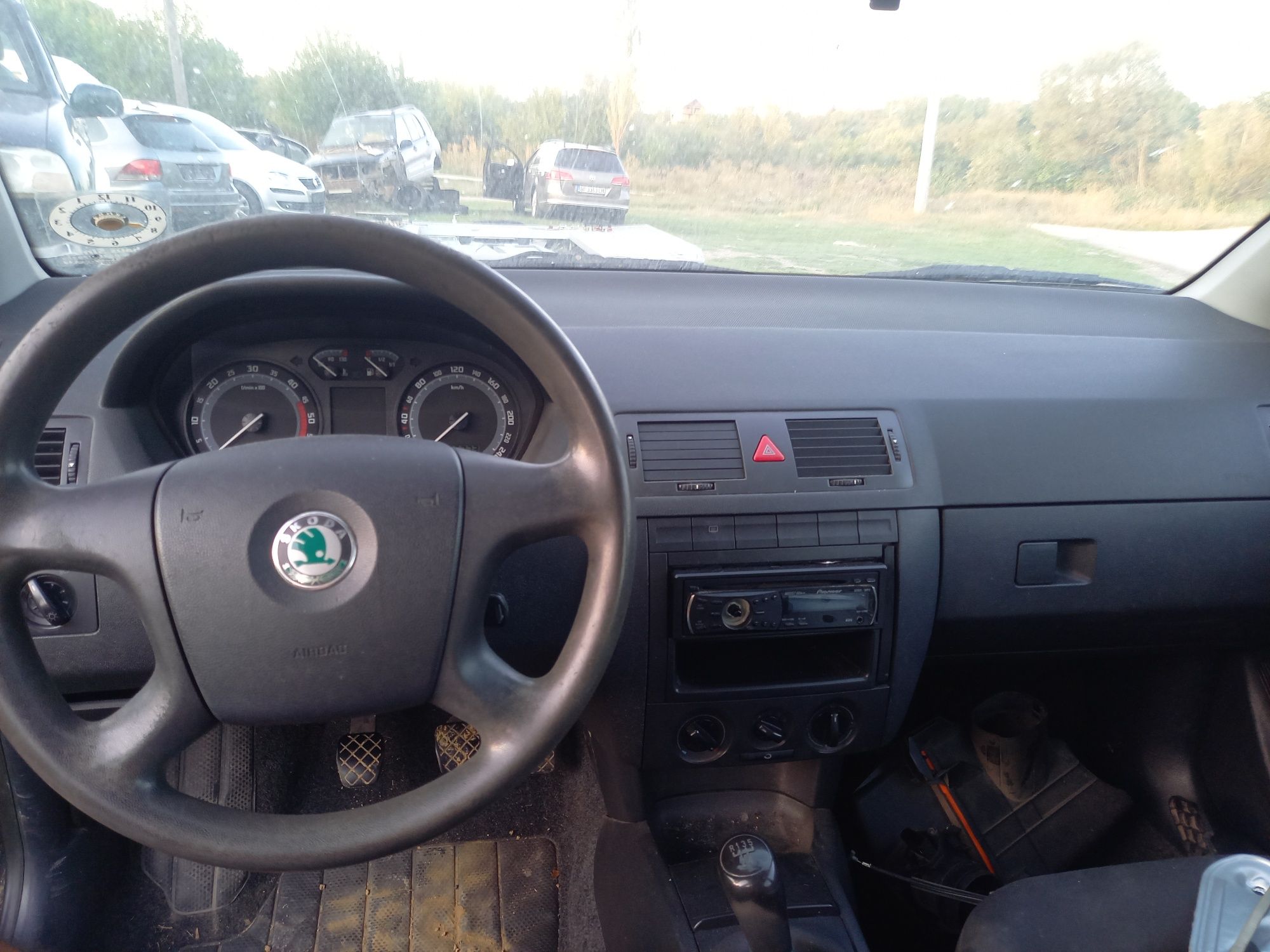 Skoda Fabia 1.4 тди НА ЧАСТИ