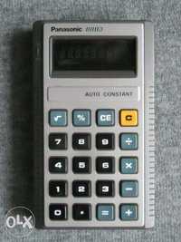 REAL VINTAGE !! Calculator de buzunar PANASONIC JE-8003U, functional