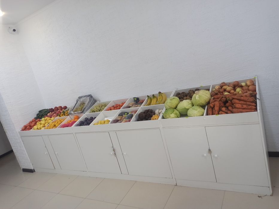 Стеллаж полка фрукты и овощи