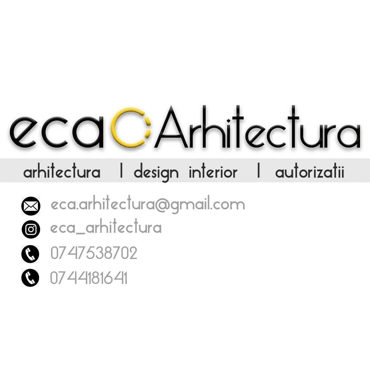 Arhitect proiectant Arhitectura, Design interior si Autorizatii