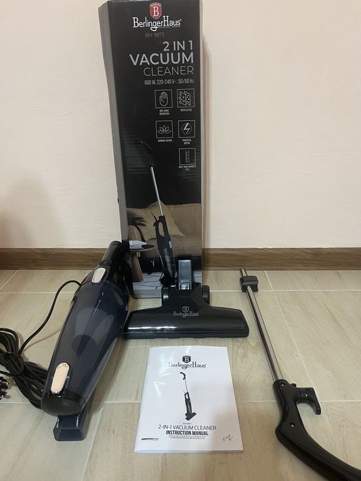 Прахосмукачка BerlingerHaus 2 в 1