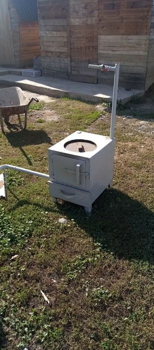 Печь на твердом топливе