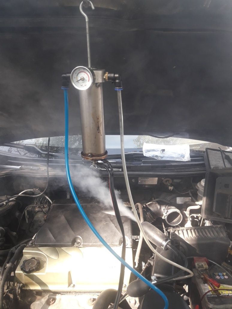 Дымогенератор проверка подсоса воздуха в пускной системе двигателя