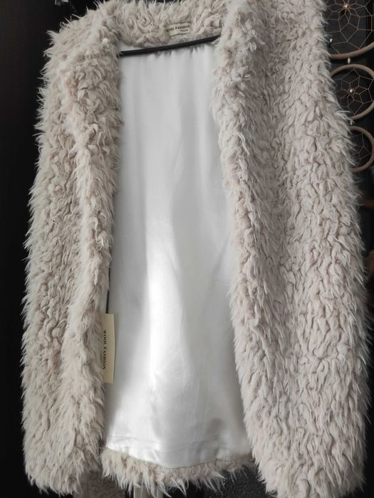 Vestă crem blăniță- mărime universală