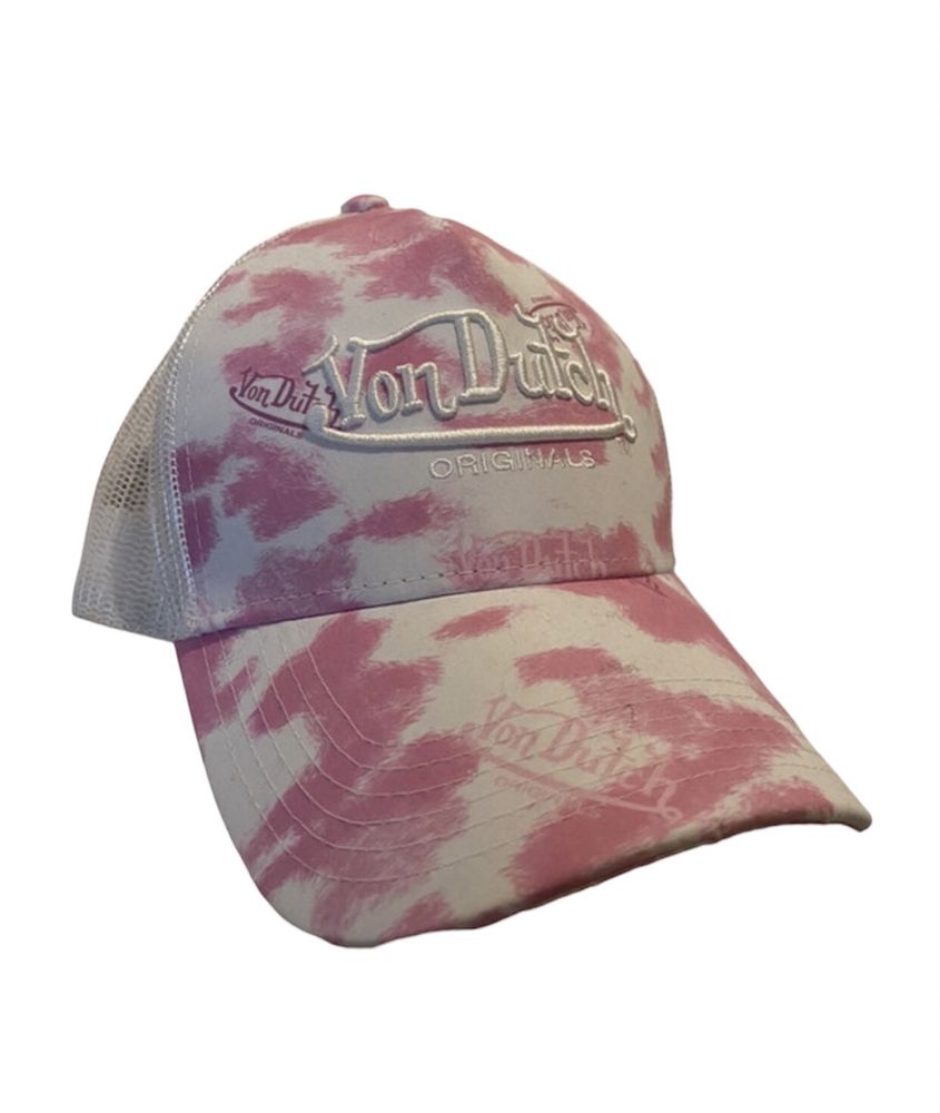 Sapca baseball Von Dutch tie dye