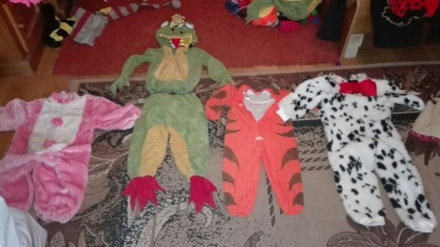 Vand-schimb costumase carnaval copii, diverse animalute