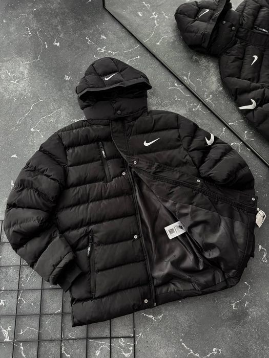 Nike Dri-Fit – Черно яке с качулка