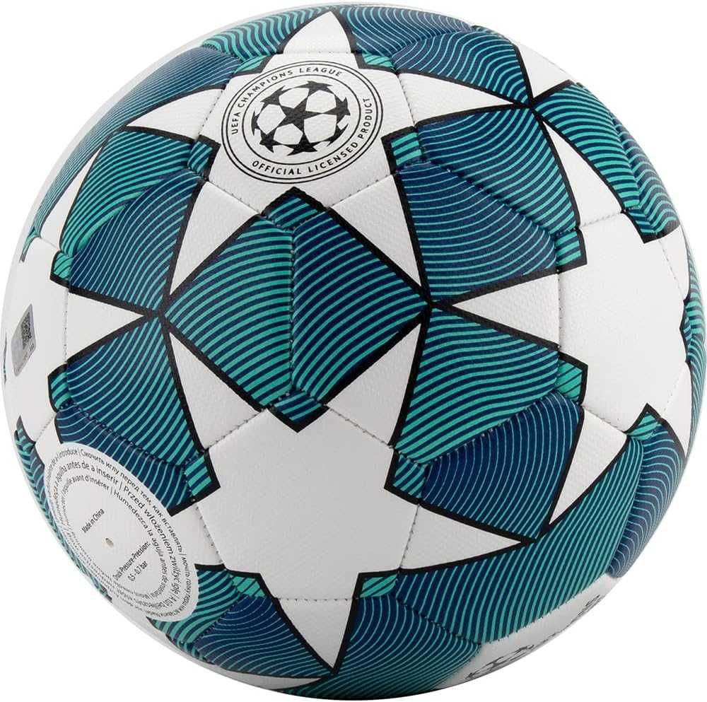 Minge Fotbal UEFA Champions League Voetbal **Premium** Wit/blauw Gr. 5