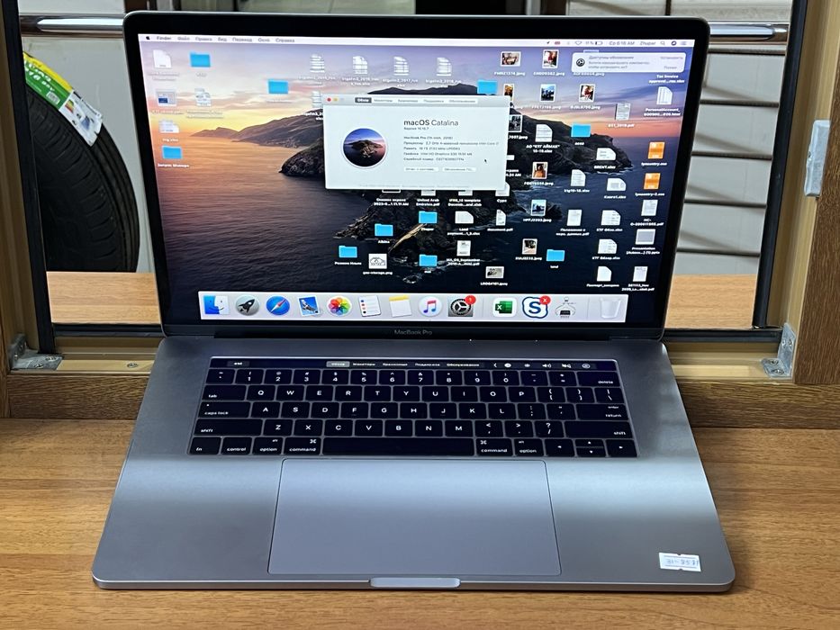 MacBook Pro Touch Bar (15-inch,2016) озу 16гб память 500гб Ернурломбар