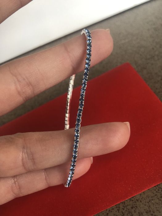 Bratara Tennis regal blue 3 mm