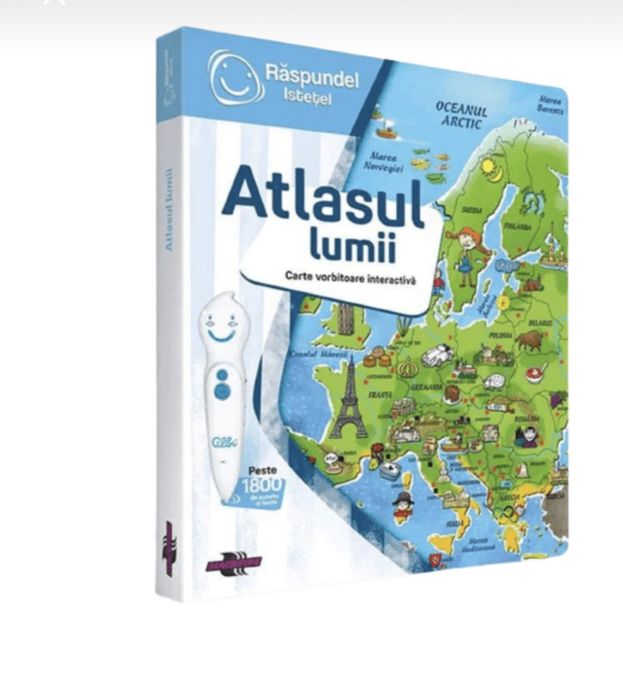 Raspundel istetel atlasul lumii fara pix