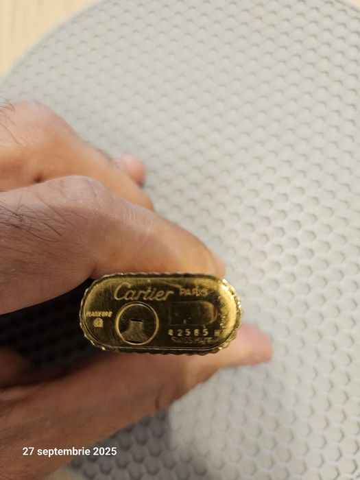 Bricheta Cartier placata cu AUR
