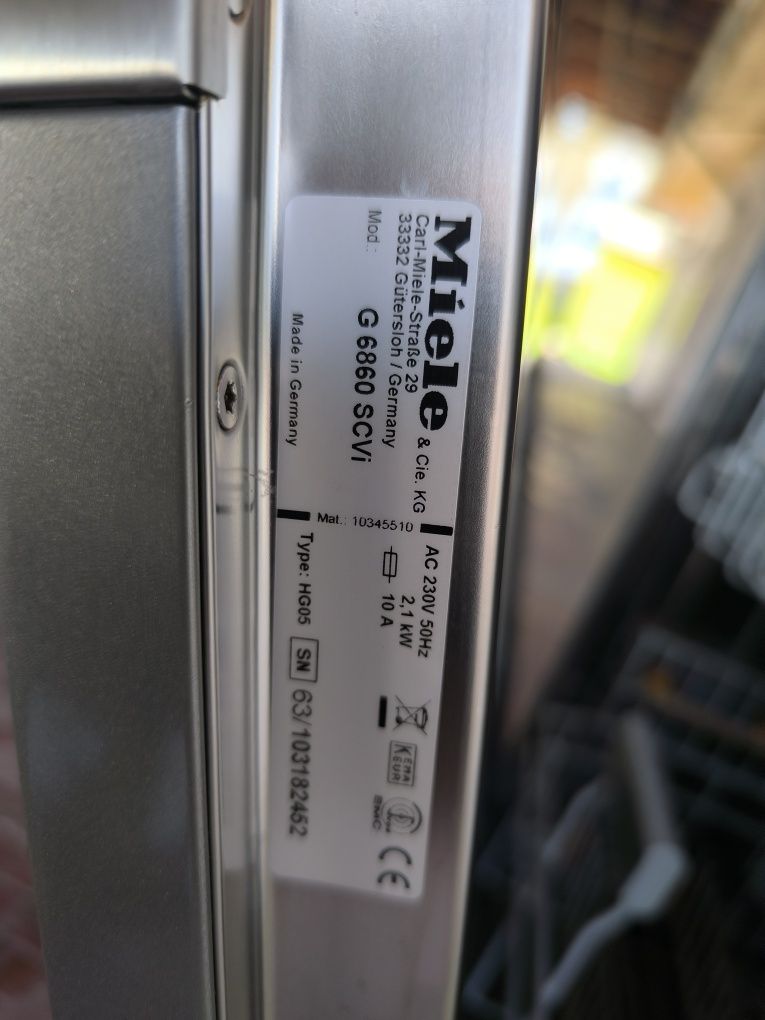 Съдомиялна Miele G 6860 SCVI