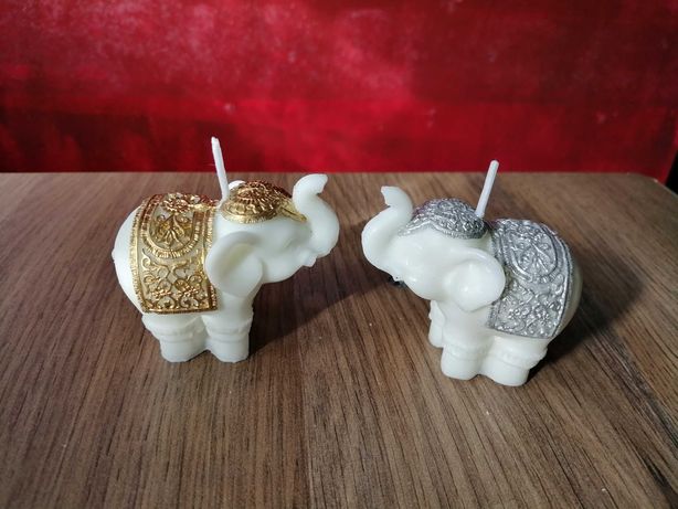 Lumanari Handmade-Elefant