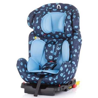 Scaun auto Campo, cu sistem Isofix, 0-36 kg, Dots sky folosit