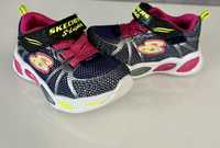 Vand adidasi Skechers lights/luminite/leduri fetita marimea 22