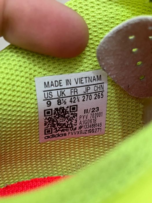 adidas Performance - Pantofi de forbal Crazy Club, Negru, Galben