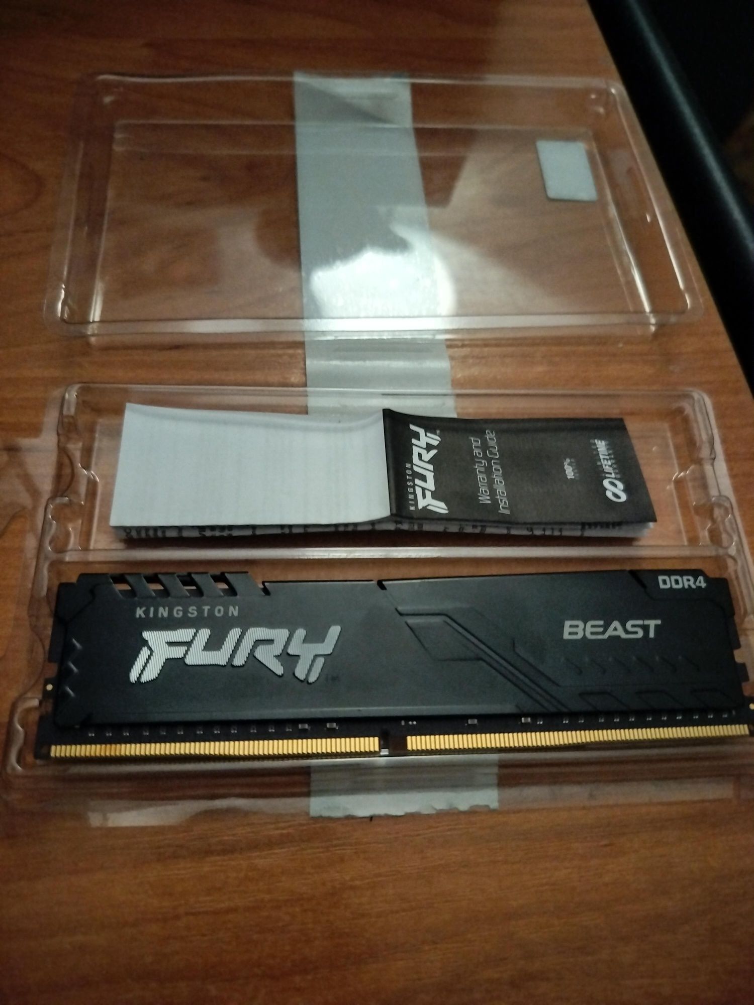 ОЗУ Ddr4 Kingston fury 16gb 3200