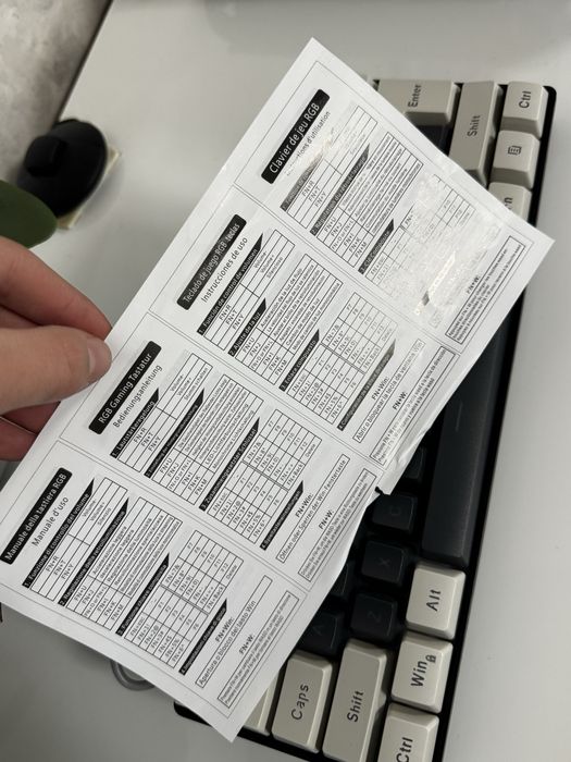 Tastatura Gaming RGB Noua