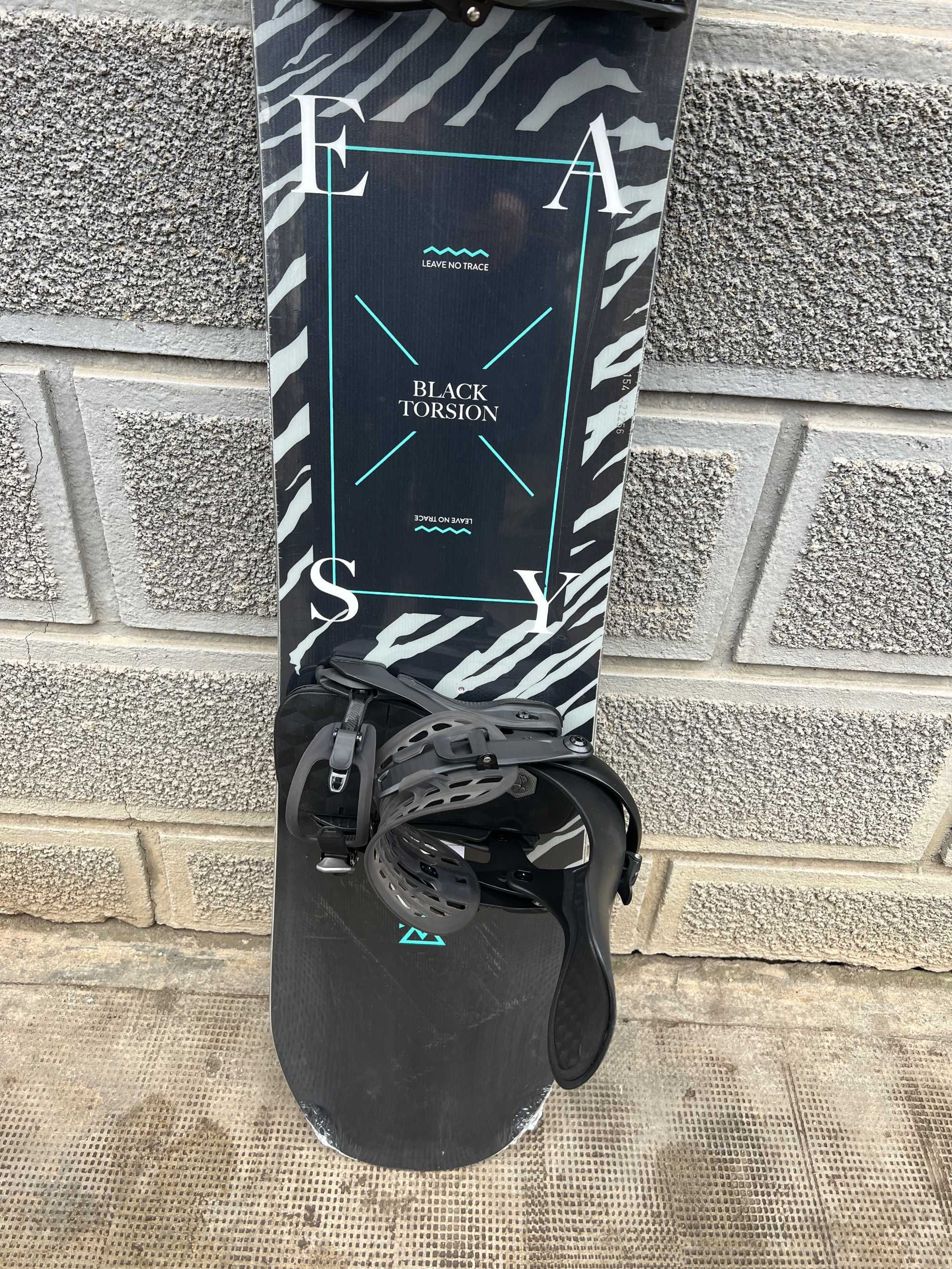 placa noua snowboard easy black torsion L154