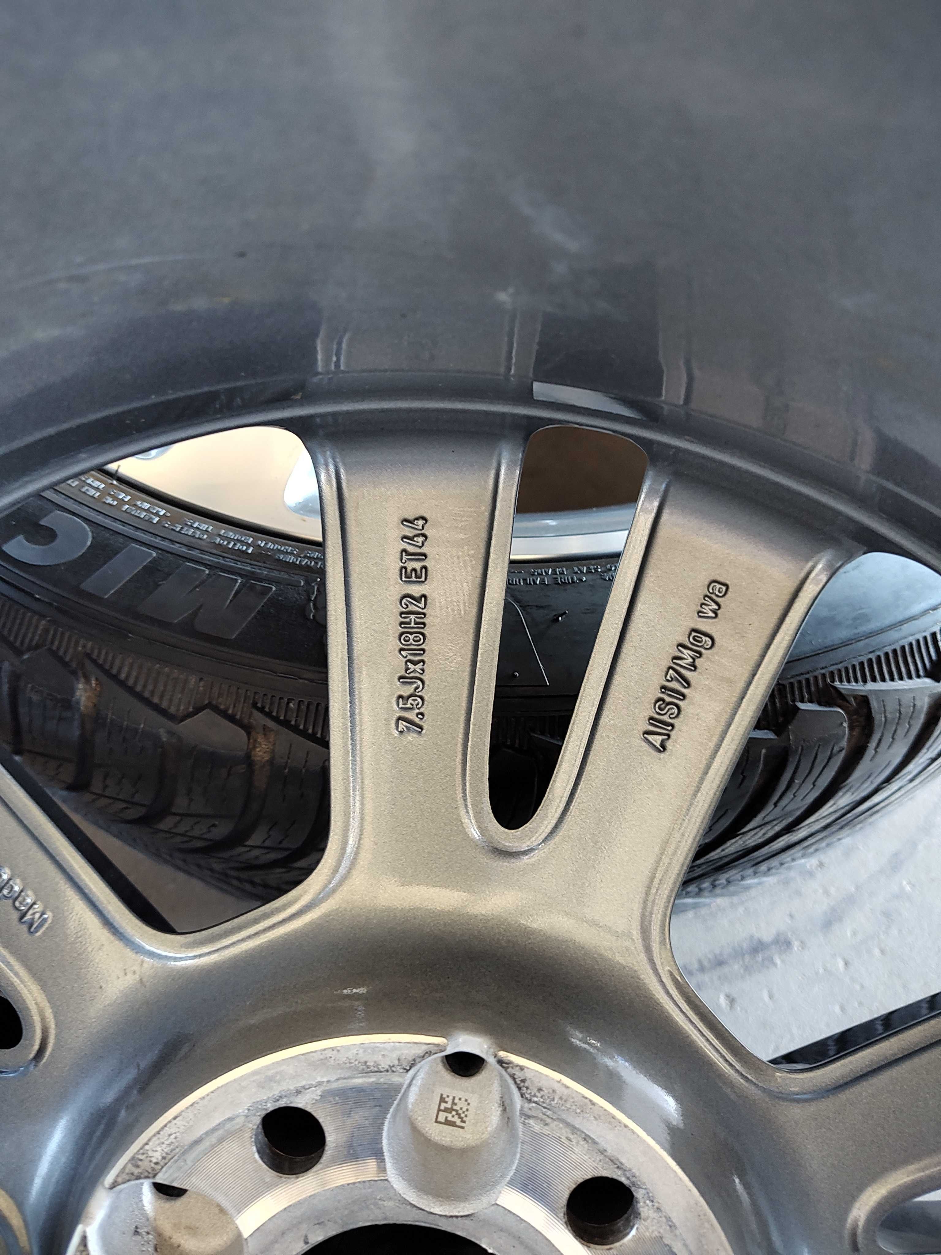 Jante Mercedes W205 C Class Anvelope  Michelin 225 45 18 245 40 18