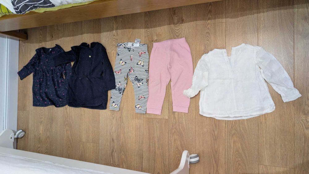 Lot haine fetite, marimea 82-94