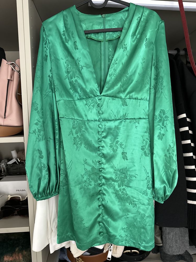 Зелена рокля в размер ХС/С