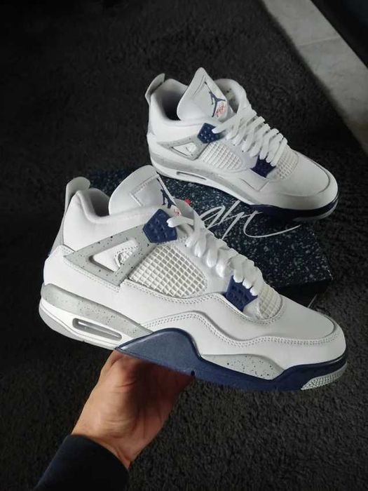 Nike_Air_Jordan_4 |Midnight Navy|Retro| rozmiar EU.41