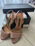 Sandale Anna Cori, piele, o singura purtare