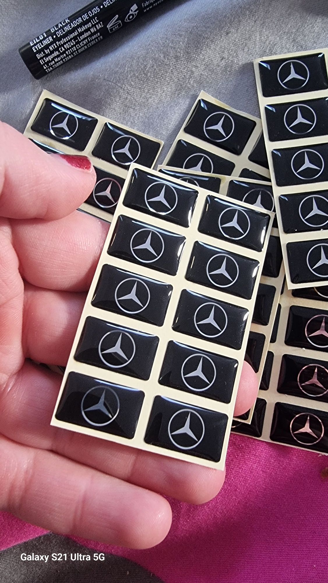 Емблема за ключ Мерцедес emblema stiker Mercedes от епоксидна смола