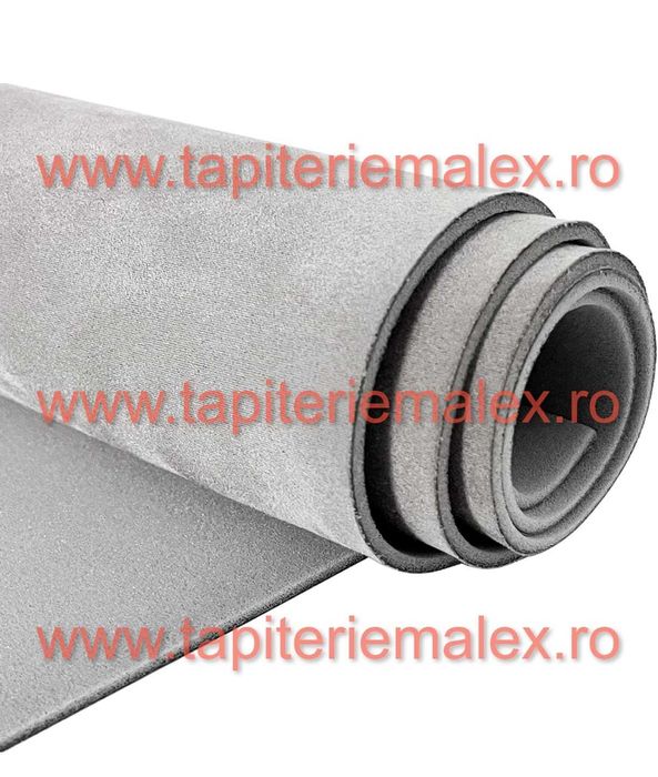 Material plafon auto ALCANTARA GRI DESCHIS,fete de usi,tapiterie stofa