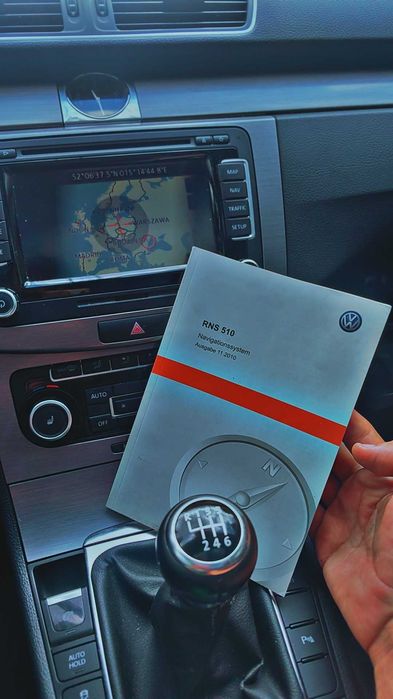 Navigație originală VW RNS 510 – Bluetooth, HDD, SD, AUX / DVD