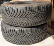 2 anvelope M+S/iarna 235/55/17 Goodyear profil 7mm