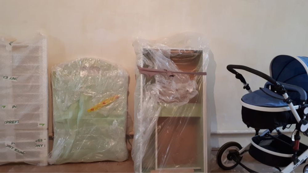 Продается детский манеж кровать и коляску