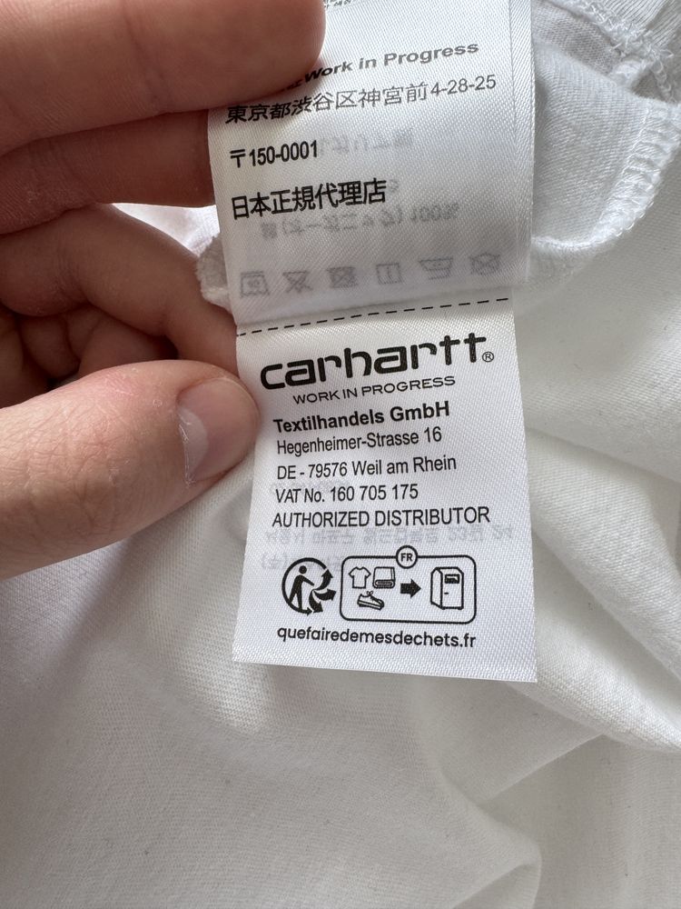 Мъжко! Чисто нова оригинална тениска Carhartt Pocket Logo