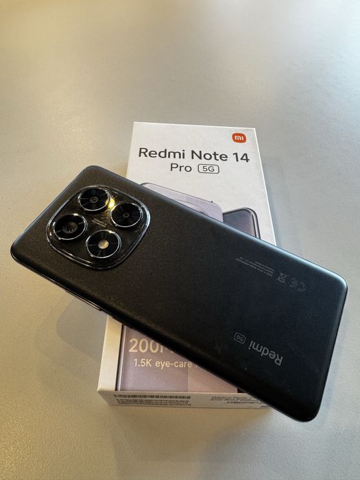 Redmi Note 14 Pro 5G, Midnight Black, 256GB/8GB Impecabil!