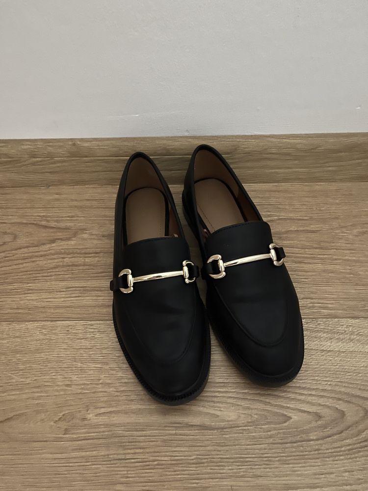 Mocasini negri H&M