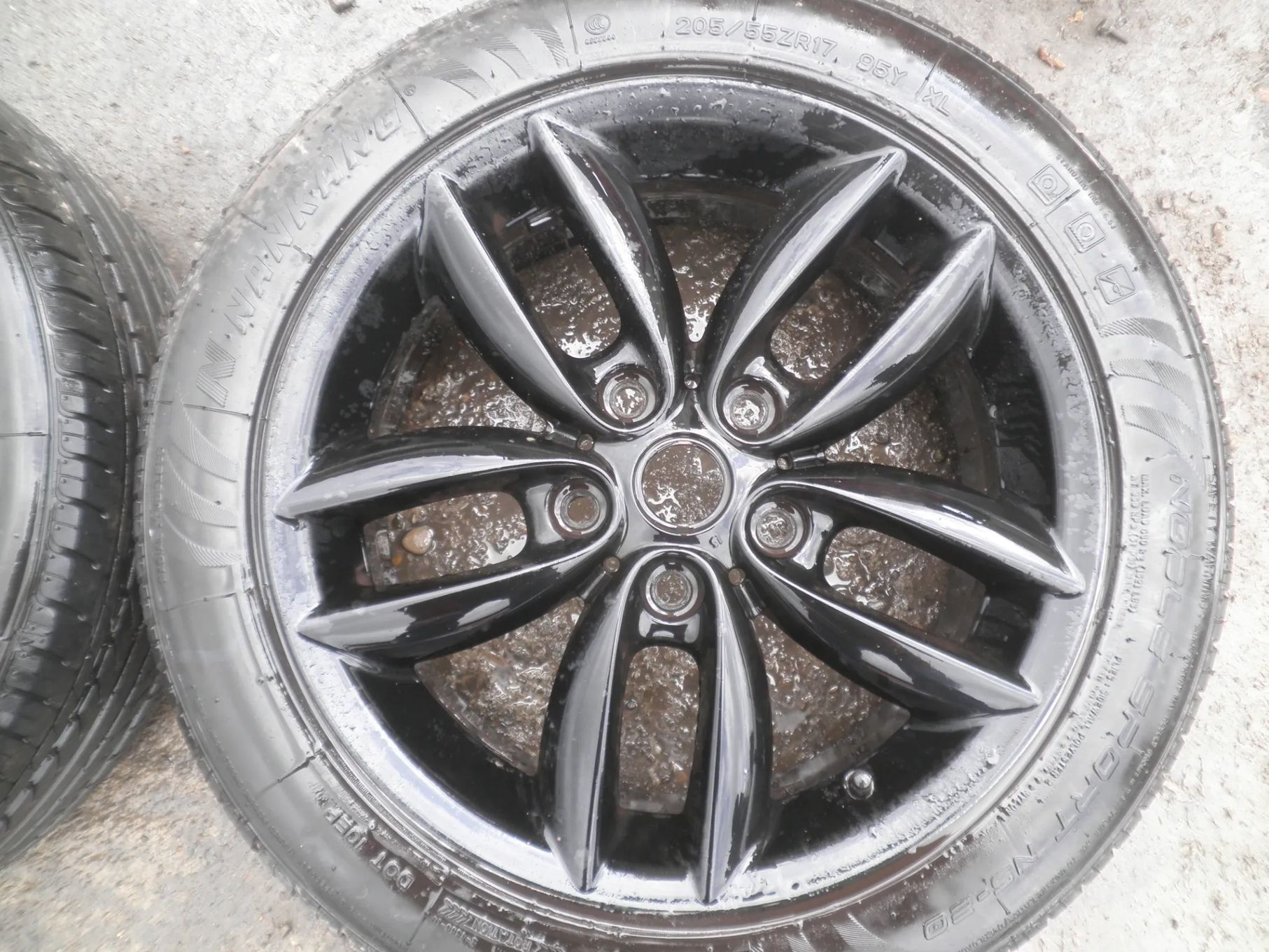 Jante 17" cu anvelope 205/55/R17 Mini Cooper Countryman