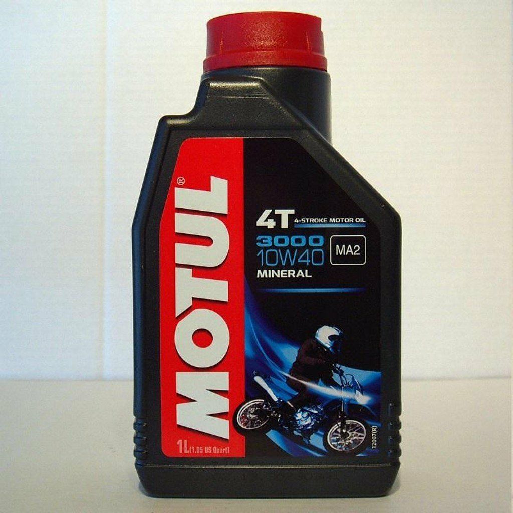 Качественное Масло MOTUL 3000 4-Тактное для Мототехники!