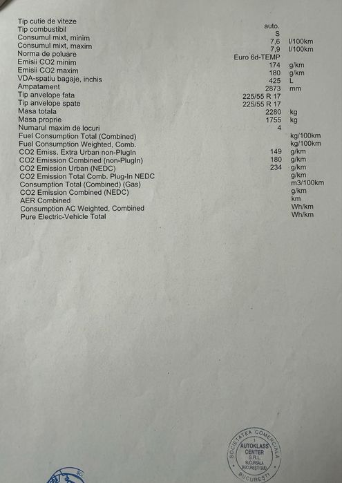 Mercedes Benz E coupe 2019