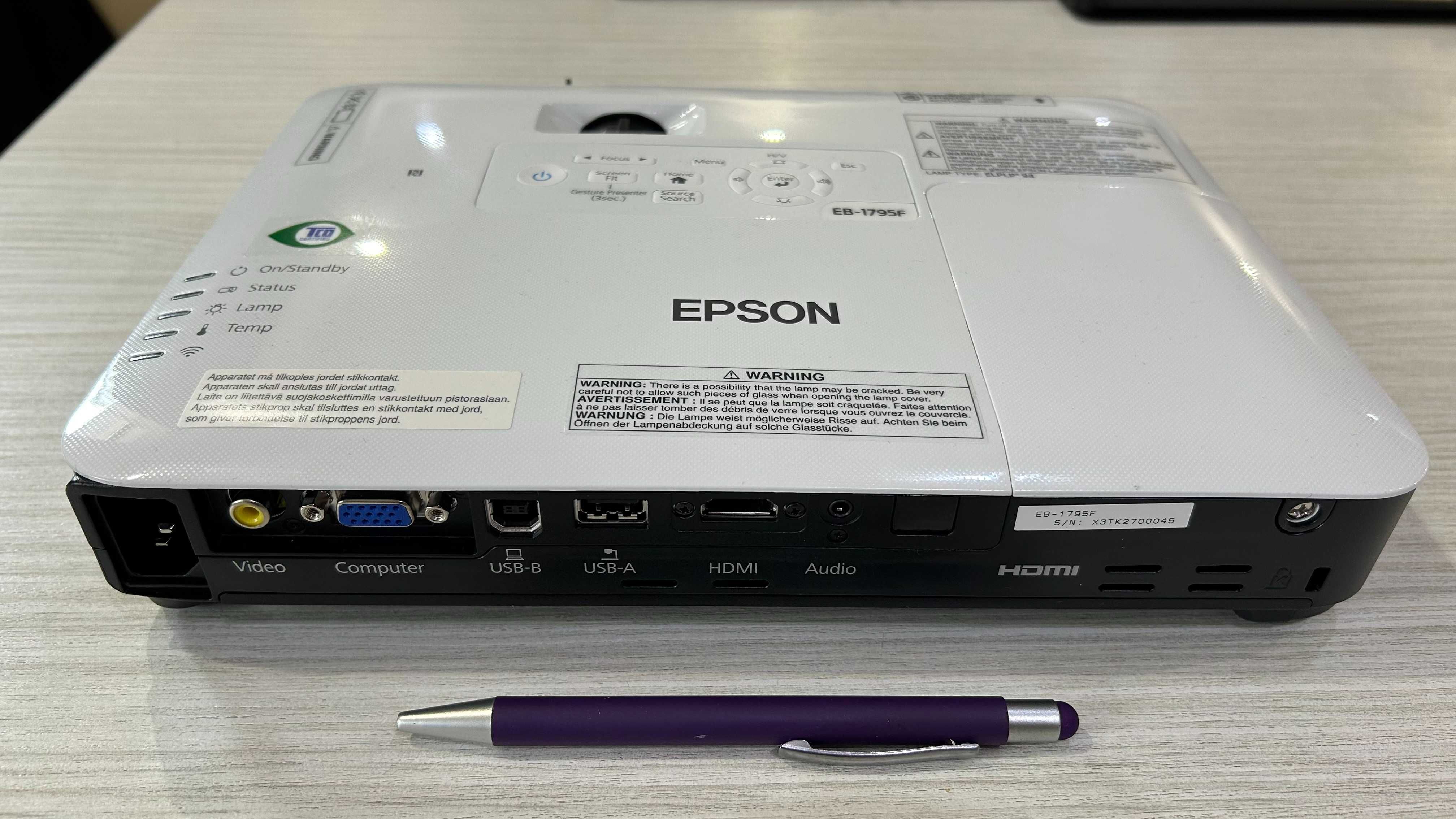 Videoproiector Epson EB-1795F - NOU