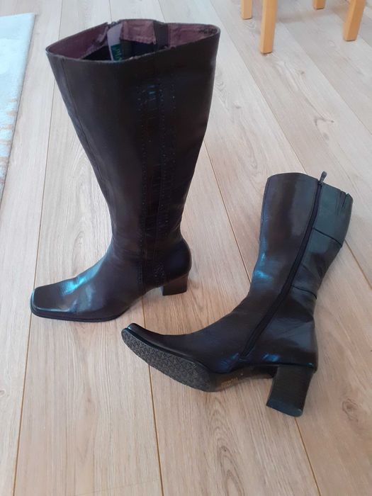 cizme de dama din piele